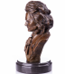 bronzov busta Beethoven - pohlad 2 - www.glancshop.sk