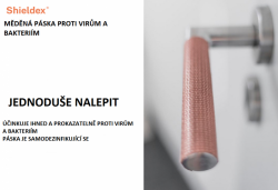 meden samolepiaca pska na kuky Shieldex proti vrusom 2k - pohlad 1 - www.glancshop.sk