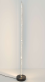 dizajnov� stojaca lampa SIMBOLO strieborn� - pohlad 3 - www.glancshop.sk