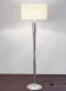 dizajnov� stojaca lampa INNOVAZIONE strieborn� - www.glancshop.sk
