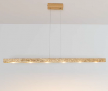 dizajnov� z�vesn� svietidlo, luster UNIVERSO zlat�