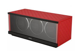 natahova� pre troje hodinky Benson Swiss Series �erven� ko�a