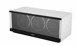 natahova� pre troje hodinky Benson Swiss Series biel� ko�a 8