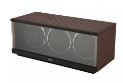 natahova� pre troje hodinky Benson Swiss tm. hned� ko�a