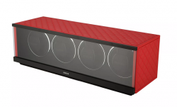 natahova� pre �tvory hodinky Benson Swiss �erven� ko�a 2