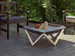 dizajnov� kovov� prenosn� ohnisko GILGA XXL