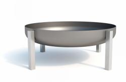 dizajnov� kovov� prenosn� ohnisko FIRE Super XXL