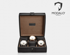 box pre estery hodinky Modalo Gallante karbon 2 - pohlad 1 - www.glancshop.sk