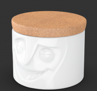 biela porcel�nov� d�za Vesel� 900ml