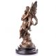 bronzov socha na mramorovom podstavci Amor a Psyche 44 - pohlad 1 - www.glancshop.sk