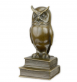 bronzov socha Mdra sova 45 - www.glancshop.sk
