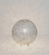 dizajnov� stoln� lampa LILY GRANDE strieborn�