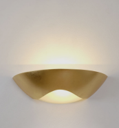 dizajnov� n�stenn� svietidlo MATTEO CURVE zlat�