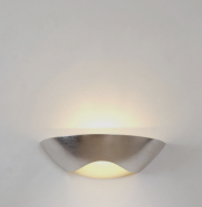 dizajnov� n�stenn� svietidlo MATTEO CURVE strieborn�