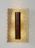 dizajnov� n�stenn� svietidlo UTOPISTICO zlat�