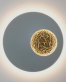 dizajnov� n�stenn� svietidlo LUNA siv� - pohlad 1 - www.glancshop.sk