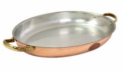 meden� ov�lna poc�novan� panvica CopperGarden 30cm