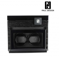 na�ahova� hodiniek PAUL DESIGN GENTLEMAN 2+3 black apricot