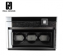 natahova� hodiniek PAUL DESIGN GENTLEMAN 3+5 black apricot