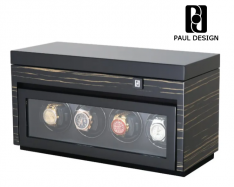 na�ahova� hodiniek PAUL DESIGN GENTLEMAN 4+6 black shadow