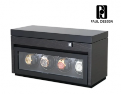 na�ahova� hodiniek PAUL DESIGN GENTLEMAN4+6 black apricot