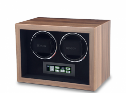 na�ahova� pre dvoje hodinky Benson Compact Double orech