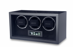 na�ahova� pre troje hodinky Benson Compact Triple �ierny