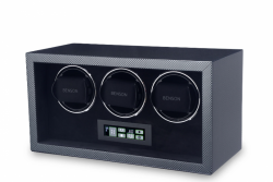 na�ahova� pre troje hodinky Benson Compact Triple carbon