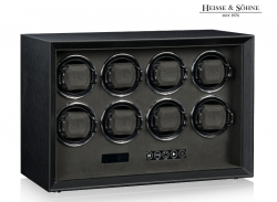 na�ahova� pre osmero hodinky Heisse Sohne Watch Guard �ierny