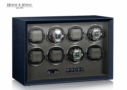 na�ahova� pre osmero hodinky Heisse Sohne Watch Guard modr�