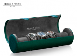 puzdro na patery hodinky Heisse Sohne Rondo zelen�