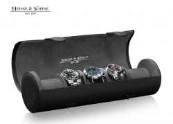 puzdro na patery hodinky Heisse Sohne Rondo �ierne
