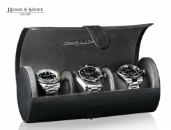 puzdro na troje hodinky Heisse Sohne Rondo �iern�