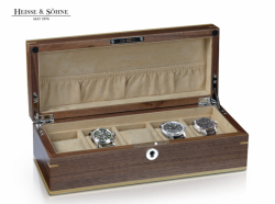 box na patery hodinky Heisse Sohne Aberdeen orech