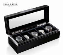 dreven� box na hodinky Heisse Sohne Executive �ierny