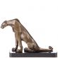 bronzov socha Panter na mramorovom podstavci 50 - pohlad 1 - www.glancshop.sk