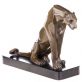 bronzov socha Panter na mramorovom podstavci 50 - pohlad 4 - www.glancshop.sk