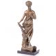 bronzov socha na mramorovom podstavci ensk akt 71 - pohlad 2 - www.glancshop.sk