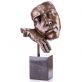 modern bronzov socha na mramorovom podstavci 80 - pohlad 1 - www.glancshop.sk