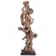 bronzov� socha na mramorovom podstavci �ena s de�mi 50 - pohlad 4 - www.glancshop.sk