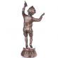 bronzov� socha Chlapec s vt��ikom 103 - pohlad 3 - www.glancshop.sk