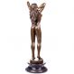 velk� bronzov� socha na mramorovom podstavci �ensk� akt 71 - pohlad 3 - www.glancshop.sk