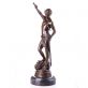 bronzov socha na mramorovom podstavci David 117 - pohlad 2 - www.glancshop.sk