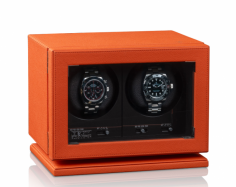 natahova� pre dvoje hodinky Beco BLDC 2 B02 oran�ov�