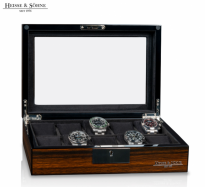 dreven� box na desa� hodiniek Heisse Sohne Tenor ebony