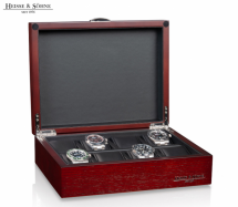 dreven� box na osem hodiniek Heisse Sohne Bregano cherry