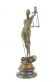 bronzov socha na mramorovom podstavci Justitia 34 - pohlad 2 - www.glancshop.sk