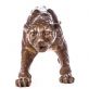 rune odliata bronzov socha Leopard 70 - pohlad 3 - www.glancshop.sk