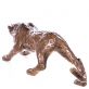 rune odliata bronzov socha Leopard 70 - pohlad 4 - www.glancshop.sk