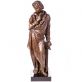 bronzov socha na mramorovom podstavci Beethoven 74 - pohlad 1 - www.glancshop.sk